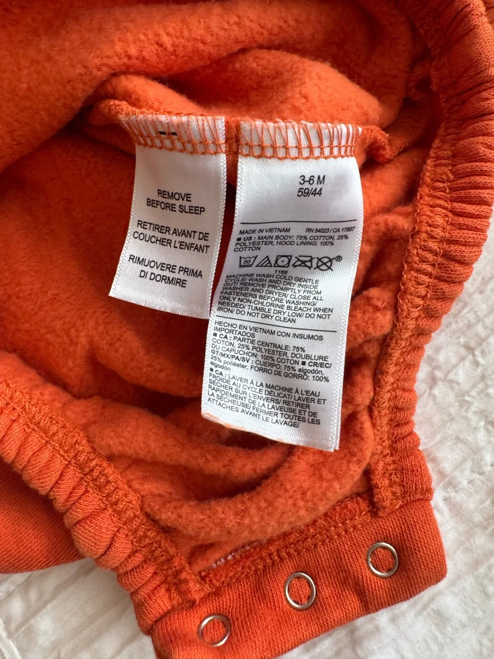 Orange Jack O’Lantern Hoodie Sweatshirt with Black Graphic for Halloween